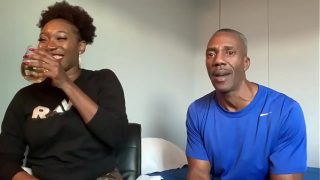 Ebony MILF Dirty Talking Before Sucked BBC